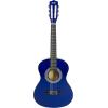 imageMusic Alley 34 Inch Junior Classic Acoustic Guitar with Lessons ampamp String StickersBlue