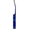 imageMusic Alley 34 Inch Junior Classic Acoustic Guitar with Lessons ampamp String StickersBlue