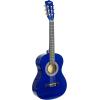 imageMusic Alley 34 Inch Junior Classic Acoustic Guitar with Lessons ampamp String StickersBlue