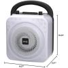 imageRockJam 10Watt Rechargeable Bluetooth Karaoke Machine with Two Mics Lightshow ampamp Voice EffectsBlack