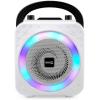 imageRockJam 10Watt Rechargeable Bluetooth Karaoke Machine with Two Mics Lightshow ampamp Voice EffectsBlack