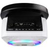 imageRockJam 10Watt Rechargeable Bluetooth Karaoke Machine with Two Mics Lightshow ampamp Voice EffectsBlack