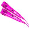 imageRockJam 10Watt Rechargeable Bluetooth Karaoke Machine with Two Mics Lightshow ampamp Voice EffectsPink