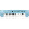 imageRockJam 49 Key Keyboard PianoSheet Music Stand Piano Note Stickers ampamp Simply Piano LessonsBaby Blue