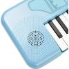 imageRockJam 49 Key Keyboard PianoSheet Music Stand Piano Note Stickers ampamp Simply Piano LessonsBaby Blue