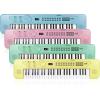 imageRockJam 49 Key Keyboard PianoSheet Music Stand Piano Note Stickers ampamp Simply Piano LessonsBaby Blue