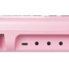 imageRockJam 49 Key Keyboard PianoSheet Music Stand Piano Note Stickers ampamp Simply Piano LessonsBaby Pink