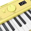 imageRockJam 49 Key Keyboard PianoSheet Music Stand Piano Note Stickers ampamp Simply Piano LessonsLemon Sherbert