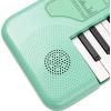imageRockJam 49 Key Keyboard PianoSheet Music Stand Piano Note Stickers ampamp Simply Piano LessonsMint Green
