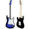 imageRockJam 6 String Electric Guitar Kit Right Blue ampamp Blue FullSize EG1BLSKV