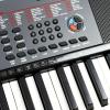 imageRockJam 61 Key Keyboard Piano with Pitch Bend Power Supply Sheet Music Stand Piano Note Stickers ampamp Simply Piano LessonsModern