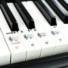 imageRockJam 61 Key Keyboard Piano with Pitch Bend Power Supply Sheet Music Stand Piano Note Stickers ampamp Simply Piano LessonsModern