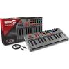 imageRockJam 61Key Compact Keyboard Piano with LED Display Keynote Stickers ampamp Lessons25 Key Midi