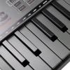 imageRockJam 61Key Compact Keyboard Piano with LED Display Keynote Stickers ampamp Lessons25 Key Midi