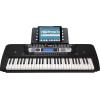 imageRockJam 61Key Compact Keyboard Piano with LED Display Keynote Stickers ampamp Lessons54 Key