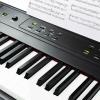 imageRockJam 61Key Compact Keyboard Piano with LED Display Keynote Stickers ampamp Lessons88Key Digital Piano Button Edition