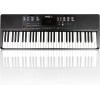 imageRockJam 61Key Compact Keyboard Piano with LED Display Keynote Stickers ampamp LessonsCompact 61 Key