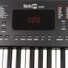 imageRockJam 61Key Compact Keyboard Piano with LED Display Keynote Stickers ampamp LessonsCompact 61 Key