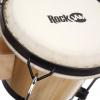 imageRockJam 7quot and 8quot Bongo Drum Set with Padded Bag and Tuning KeyNatural