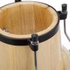 imageRockJam 7quot and 8quot Bongo Drum Set with Padded Bag and Tuning KeyNatural