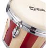 imageRockJam 7quot and 8quot Bongo Drum Set with Padded Bag and Tuning KeyRed  Natural