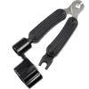 imageRockJam Guitar Accessory Kit with Hanger Capo String Winder Fret Cleaner Spare Strings ampamp LessonsStand