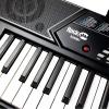 imageRockJam RJ761 61 Key Keyboard Piano with Keyboard Bench Digital Piano Stool Sustain Pedal Headphones ampamp Lessons61 Key Kit with Pitch Bend