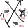 imageRockJam RJ761 61 Key Keyboard Piano with Keyboard Bench Digital Piano Stool Sustain Pedal Headphones ampamp Lessons61 Key Kit with Pitch Bend