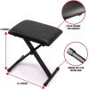 imageRockJam RJ761 61 Key Keyboard Piano with Keyboard Bench Digital Piano Stool Sustain Pedal Headphones ampamp Lessons61 Key Kit with Pitch Bend
