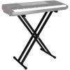 imageRockJam Xfinity HeavyDuty DoubleX PreAssembled Infinitely Adjustable Piano Keyboard Stand with Locking StrapsDouble Braced Keyboard Stand