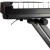 imageRockJam Xfinity HeavyDuty DoubleX PreAssembled Infinitely Adjustable Piano Keyboard Stand with Locking StrapsDouble Braced Keyboard Stand