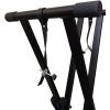 imageRockJam Xfinity HeavyDuty DoubleX PreAssembled Infinitely Adjustable Piano Keyboard Stand with Locking StrapsPreAssembled Double Braced Keyboard Stand