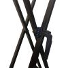 imageRockJam Xfinity HeavyDuty DoubleX PreAssembled Infinitely Adjustable Piano Keyboard Stand with Locking StrapsPreAssembled Double Braced Keyboard Stand