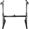 imageRockJam Xfinity HeavyDuty DoubleX PreAssembled Infinitely Adjustable Piano Keyboard Stand with Locking StrapsZShaped Heavy Duty Keyboard Stand