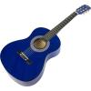 imageMusic Alley 34 Inch Junior Classic Acoustic Guitar with Lessons ampamp String StickersBlue