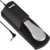 imageRockJam 635mm Sustain Pedal for Electronic Keyboards and Digital Pianos with Polarity Switch AntiSlip Rubber Bottom and 59 ft CableSustain Pedal