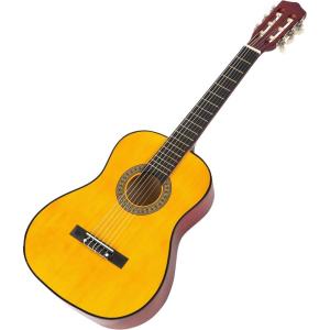 imageMusic Alley 34 Inch Junior Classic Acoustic Guitar with Lessons ampamp String StickersNatural