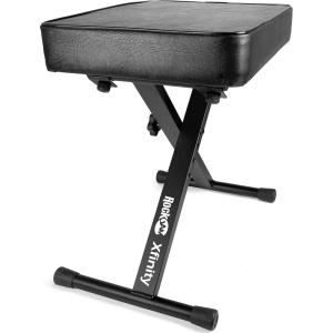 imageRockJam Premium Adjustable Padded Keyboard Bench or Piano Stool with Lessons